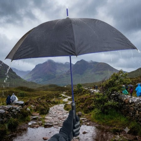 Guarda Chuva Automático Cabo Reto Reforçado 118 Cm 8 Varetas