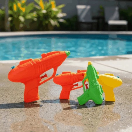 Pistola Arminha Infantil Lança Água 15 CM Wellmix