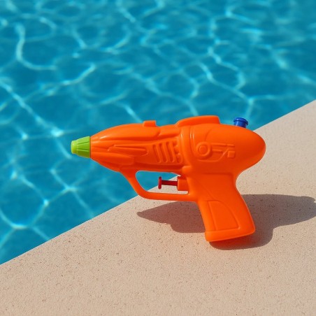 Pistola Arminha Infantil Lança Água 15 CM Wellmix