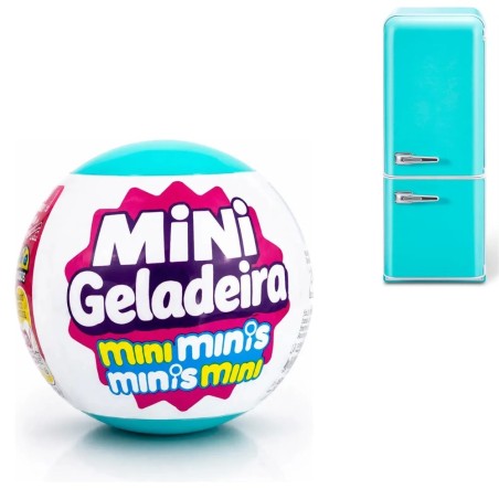 Bola Cápsula Comidinhas Surpresa Mini Geladeira 2