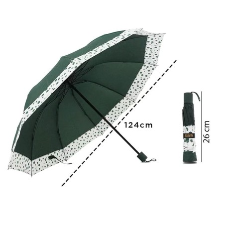 Guarda Chuva Sombrinha Dobrável Reforçado Contra Vento