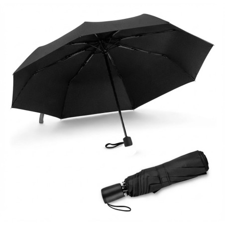 Guarda Chuva Preto Dobrável Sombrinha Reforçado 10 Varetas
