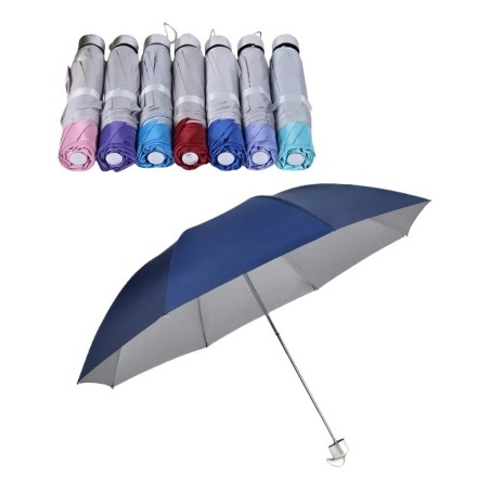 Guarda Chuva 96cm Sombrinha De Bolsa Reforçado Com Capa
