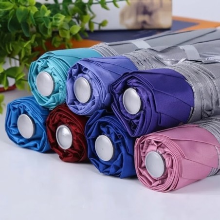 Guarda Chuva 96cm Sombrinha De Bolsa Reforçado Com Capa