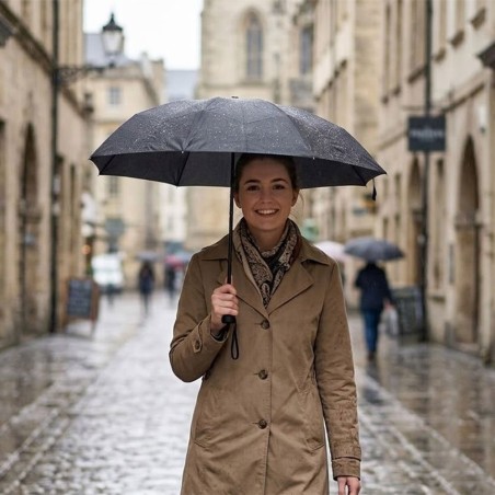 Sombrinha Guarda Chuva Pequeno Manual Tecido Impermeável
