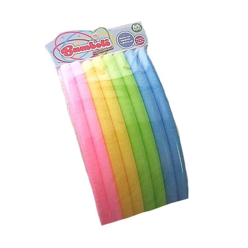 Brinquedo Arco Bambolê Infantil Desmontável Colorido 67,5cm