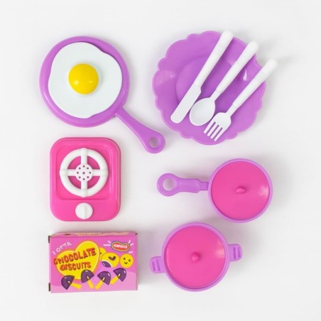 Kit Brinquedo Cozinha Comidinhas Infantil 12 Peças Acessórios 2