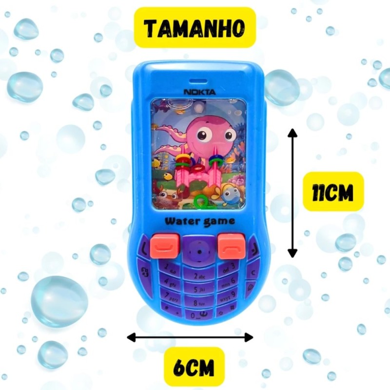 Aquaplay Celular Nokta De Brinquedo Colorido Infantil