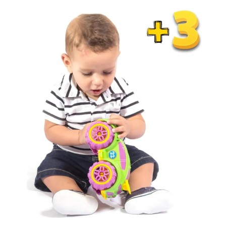 Brinquedo Mini Carrinho Panther Baby Coloridos Roda Livre