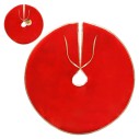Saia Para Árvore Natal Vermelha Enfeite Decoração Base Natalina 40cm