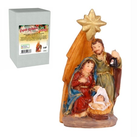 Enfeite Natalino Presépio De Resina Pequeno Decoração Natal