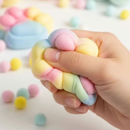 Squishy Patinha De Gato Fofa Brinquedo Sensorial Antiestresse