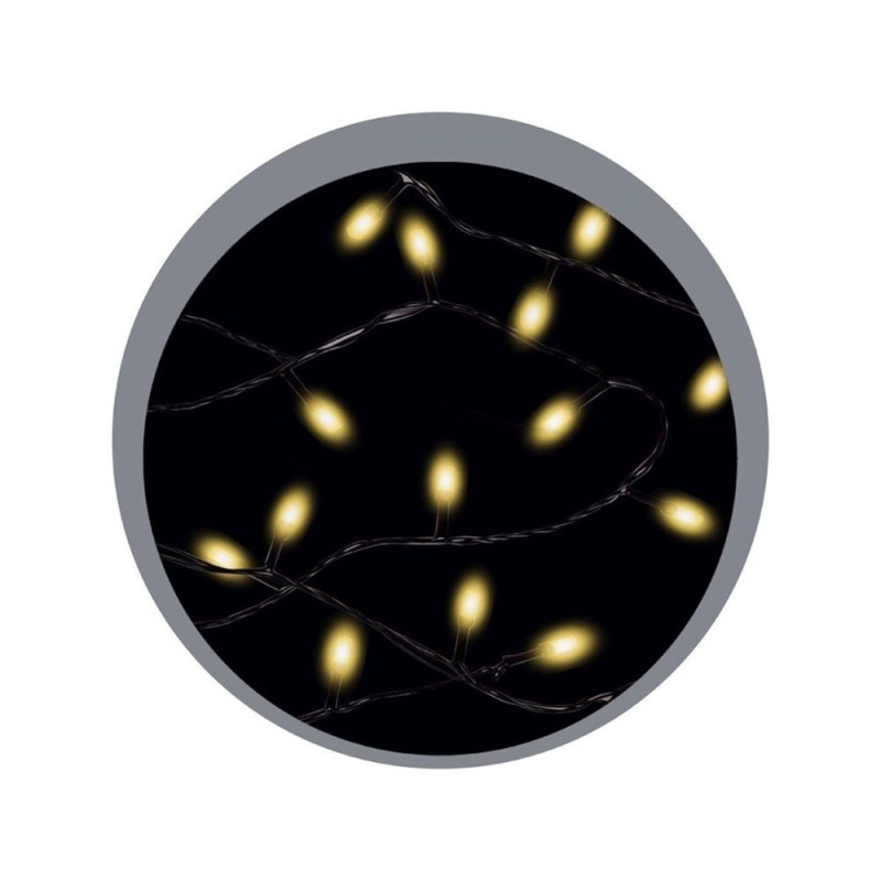 Pisca Pisca Bolhas Branco Quente 8 Metros 100 LEDs 127V