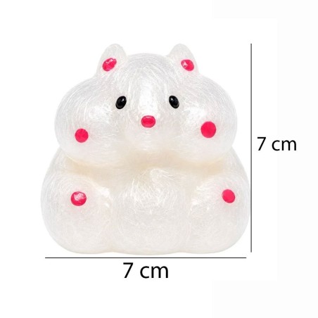 Ratinho Squishy Fofo De Apertar Sensorial Alívio Estresse