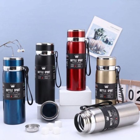 Garrafa Térmica De Inox 800ml Isolamento Duplo A Vácuo 2