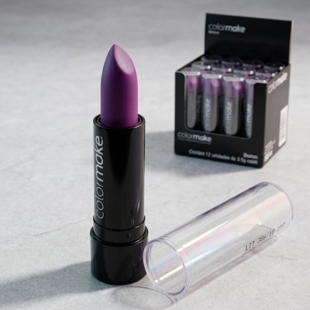 Batom Cremoso 3,5g Halloween Roxo ColorMake Fantasia