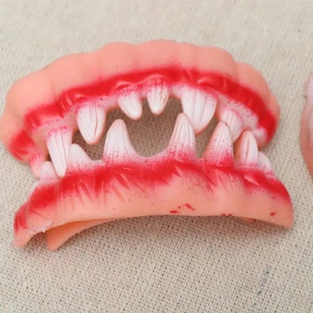 Dentadura De Plástico Halloween 2 Peças Sortidas 2