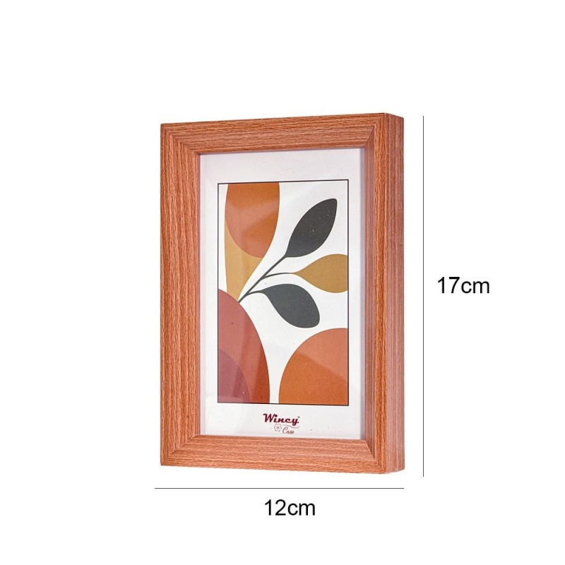 Porta Retrato Clássico 10x15 Em Madeira MDF Decorado Nobile