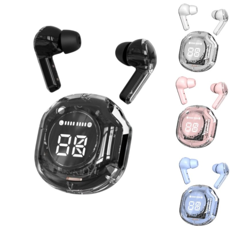 Fone De Ouvido Bluetooth 5.3 Premium Transparente Air 39