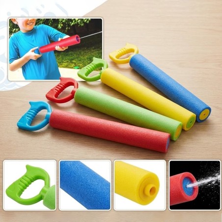 Brinquedo Lança Água De Espuma Flutuante Piscina Praia 45cm