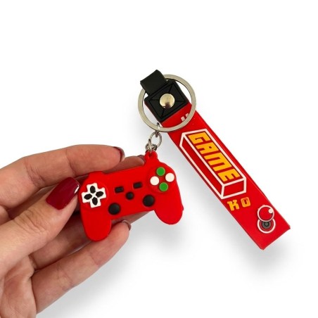 Chaveiro Controle Video Game 3D Silicone Emborrachado