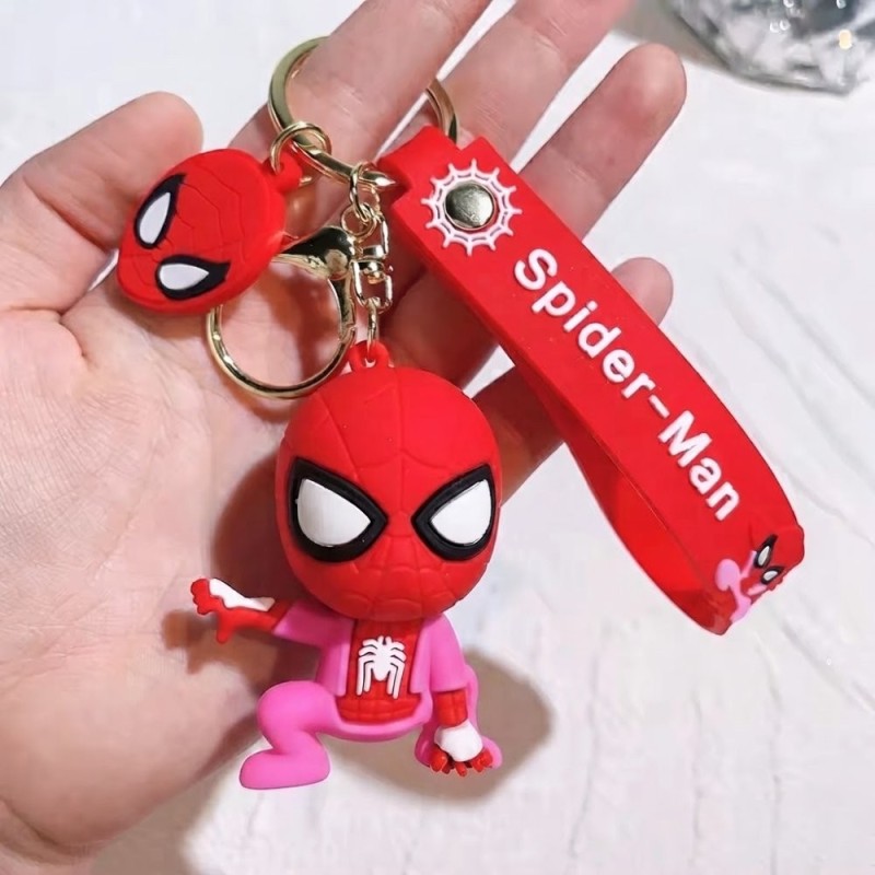 Chaveiro Decorativo Aranha Menino Bolsa Mochila Carro
