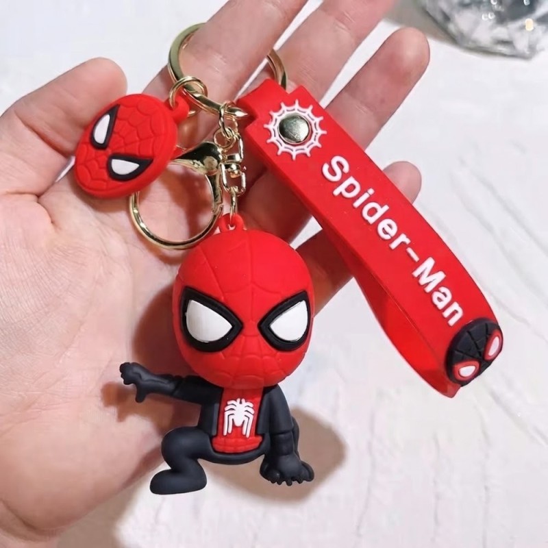 Chaveiro Decorativo Aranha Menino Bolsa Mochila Carro