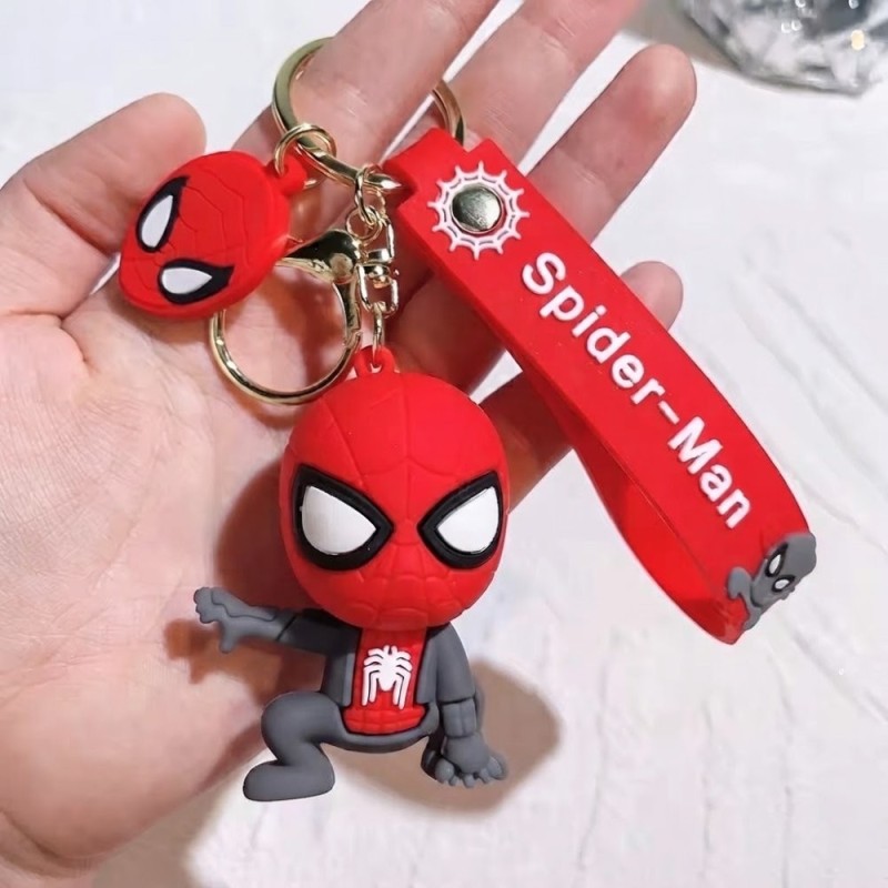Chaveiro Decorativo Aranha Menino Bolsa Mochila Carro