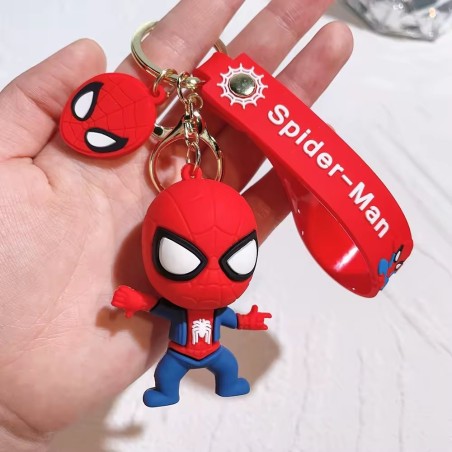 Chaveiro Decorativo Aranha Menino Bolsa Mochila Carro