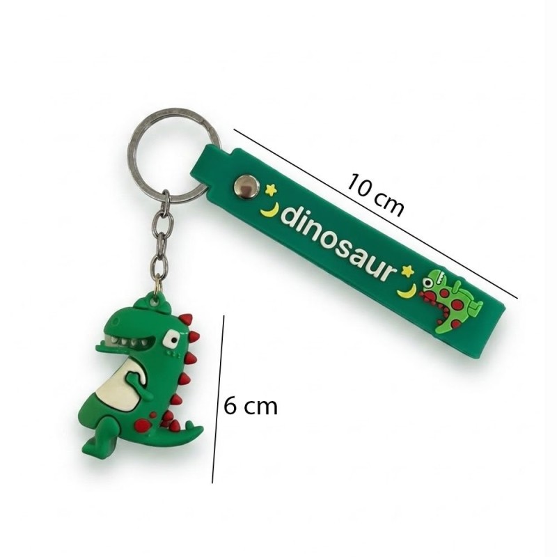 Chaveiro Dino Decoração Para Chaves Bolsa Mochila Emborrachado