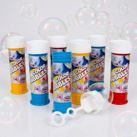 Bolhas De Sabão Color Bubbles Atóxica Perfumada 50ml