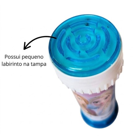 Bolha De Sabão Perfumada E Atoxica Personagens Meninas 60ml Mini Game