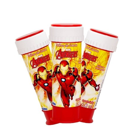 Bolha De Sabão Perfumada E Atoxica Personagens Meninos 60ml Mini Game