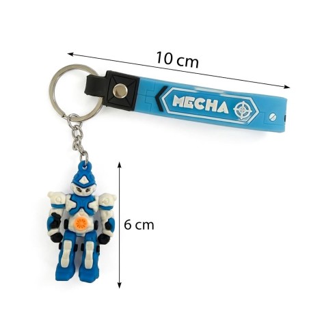 Chaveiro Carro Robô 3d Decoração Para Chaves Bolsa Mochila