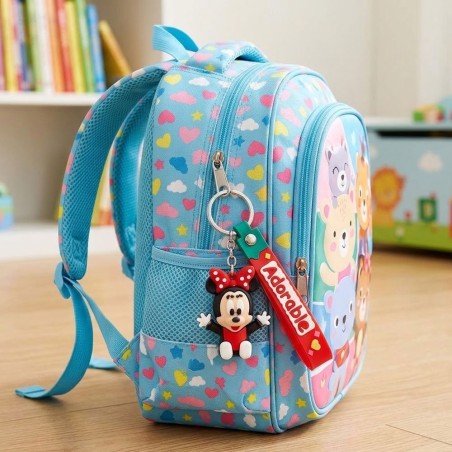 Chaveiro Ratinhos 3d Decorativo Emborrachado Para Chaves Bolsa