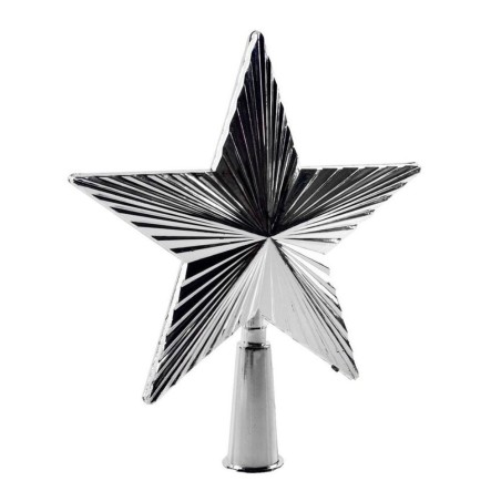 Ponteira Estrela Decoração Para Árvore De Natal 18cm