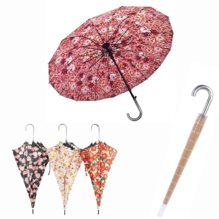 Guarda Chuva 8 Capa Telescópio Retrátil 8 Varetas 100 Cm