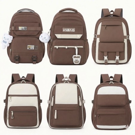 Mochila Universitária Feminina Casual Grande