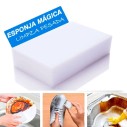Esponja Bucha Mágica Limpeza Poderosa Melamina Apenas Com Água