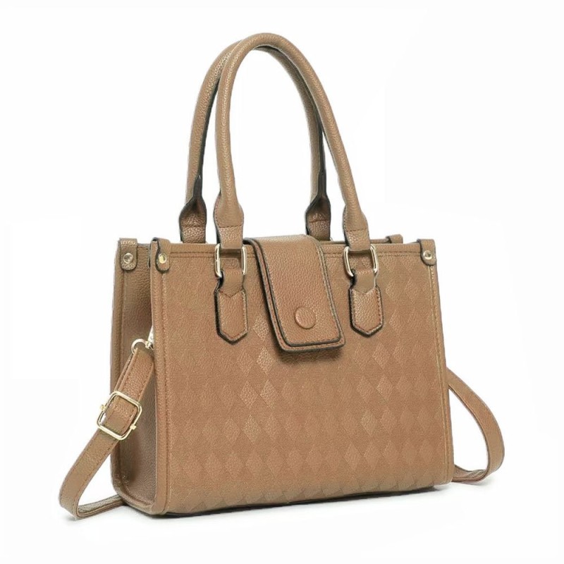 Bolsa Feminina De Mão Clássica Com Alça Transversal Estruturada