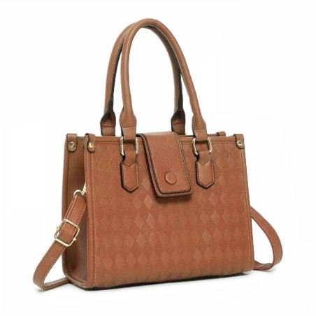 Bolsa Feminina De Mão Clássica Com Alça Transversal Estruturada