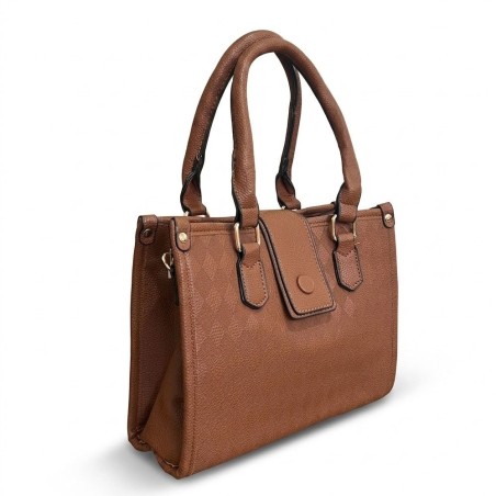 Bolsa Feminina De Mão Clássica Com Alça Transversal Estruturada