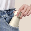 Guarda Chuva Capsula Compacto Para Bolsa Com Estojo 93 Cm