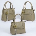 Bolsa Feminina Casual Grande De Mão E Ombro Detalhe Textura