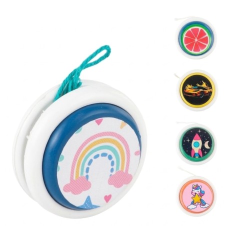 Ioiô Infantil Estampa Menino E Menina Colorido 5,5 Cm
