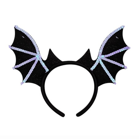 Kit Fantasia Halloween Infantil Morcego Com Saia E Tiara