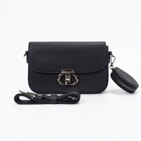 Bolsa Feminina Tiracolo Transversal Com Mini Porta Moedas 2