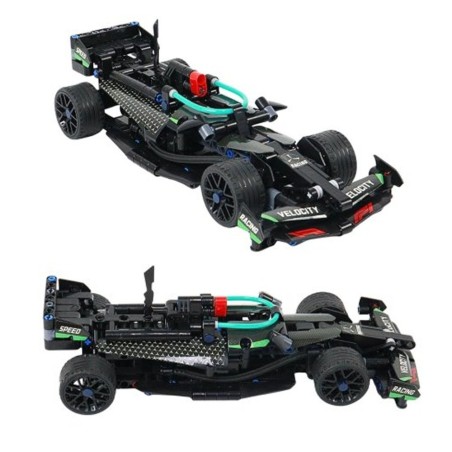 Carrinho De Corrida Formula Racer Em Blocos De Montar 285 Peças