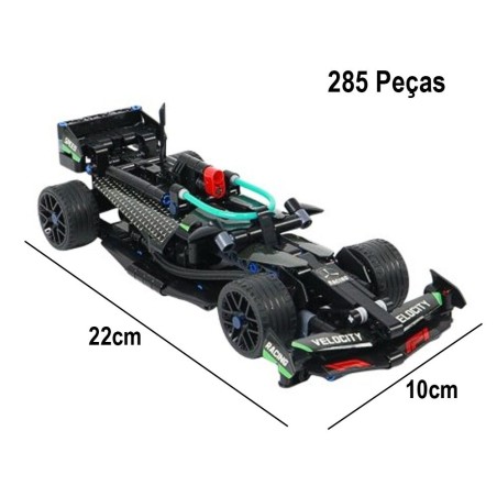 Carrinho De Corrida Formula Racer Em Blocos De Montar 285 Peças