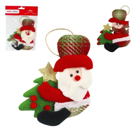 Enfeite Pendente De Natal Bonecos De Pelucia 18cm Sortidos